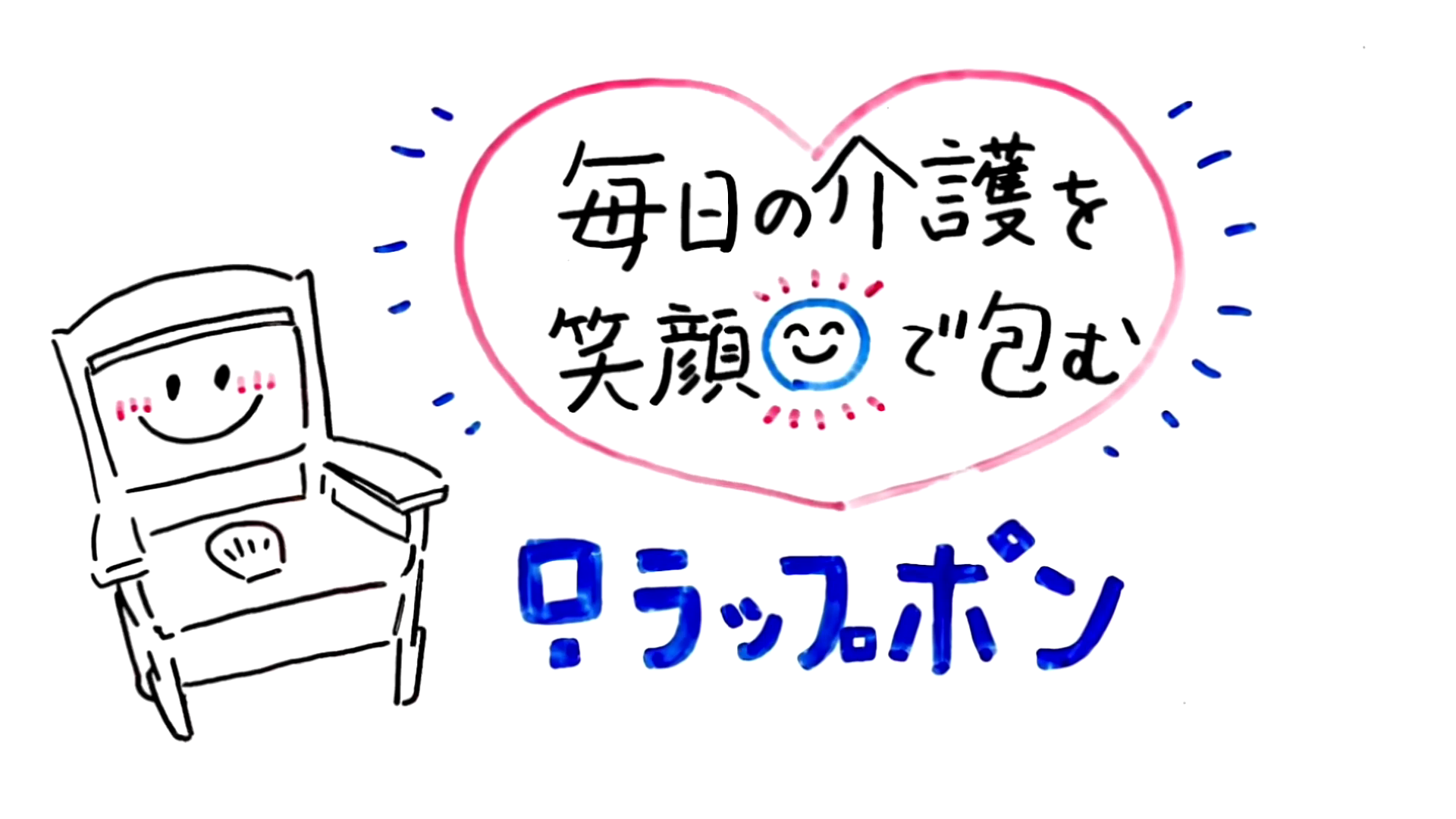 介護向けのお絵かき動画が完成しました ラップポン