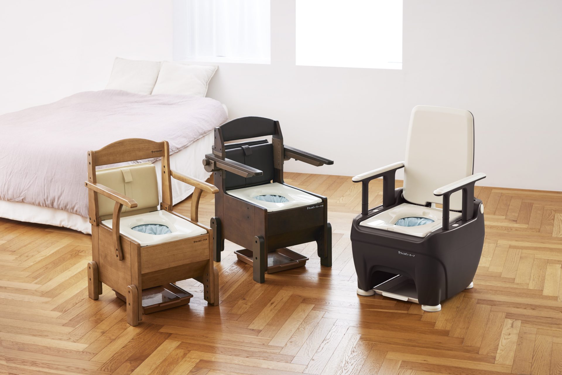 定価141,570円！暖房付！自動ラップ式トイレ ラップポン・プリオ　美品です！ 796413ea31fa21326fe4ca69d20628